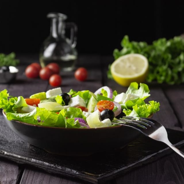 Traditional Greek Salad.