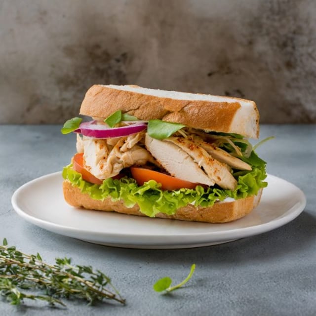 Grilled Chicken Breast Sandwich.