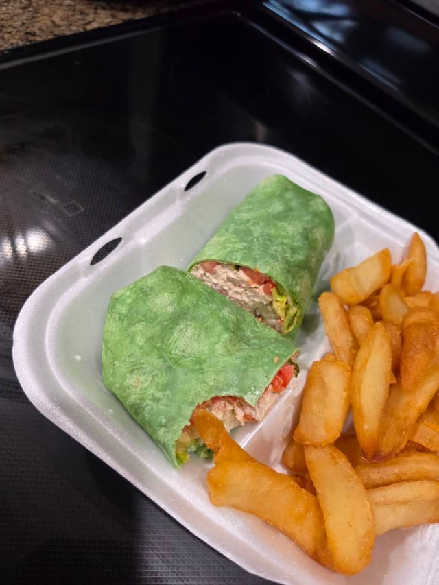 Tuna Salad Wrap.
