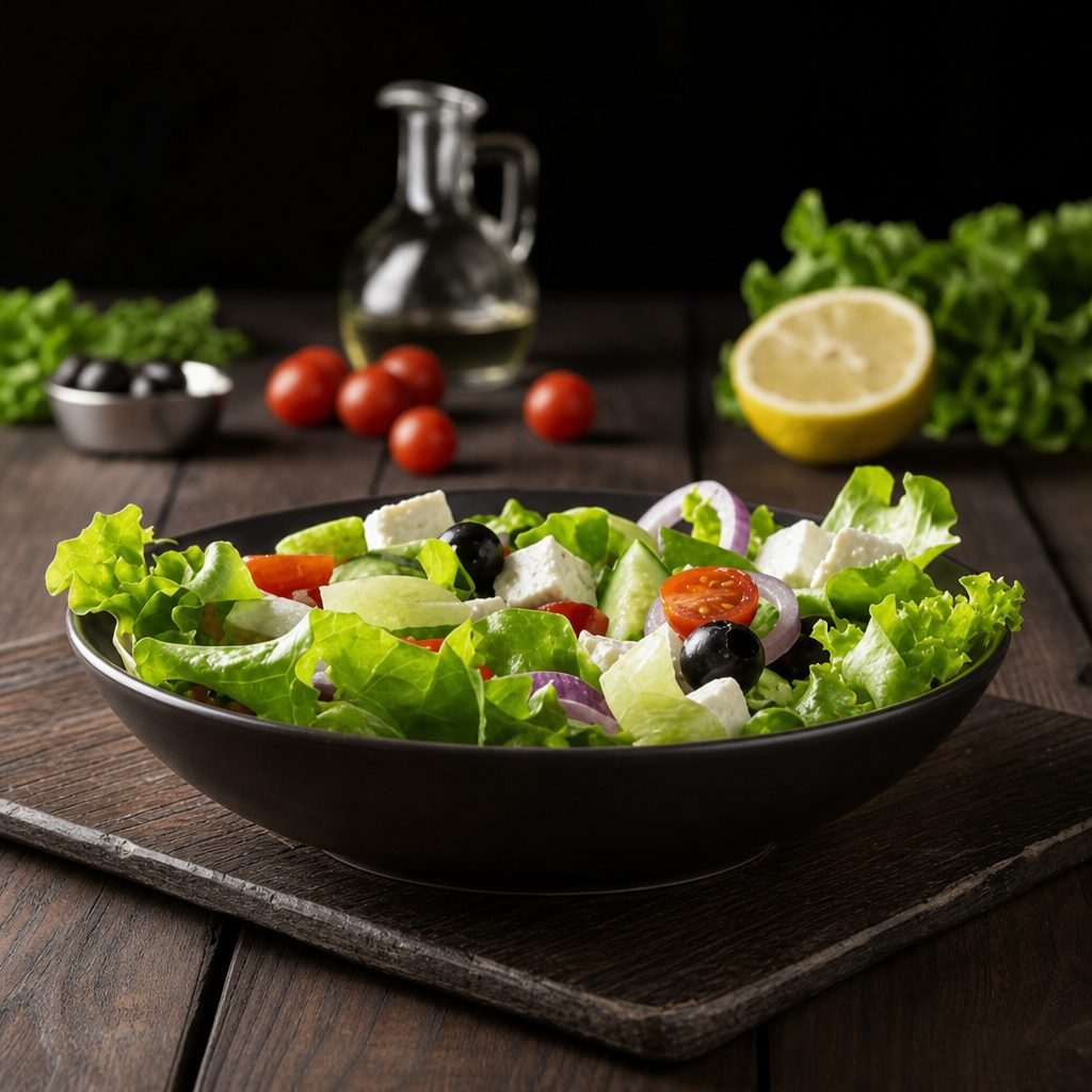 Traditional Greek Salad.