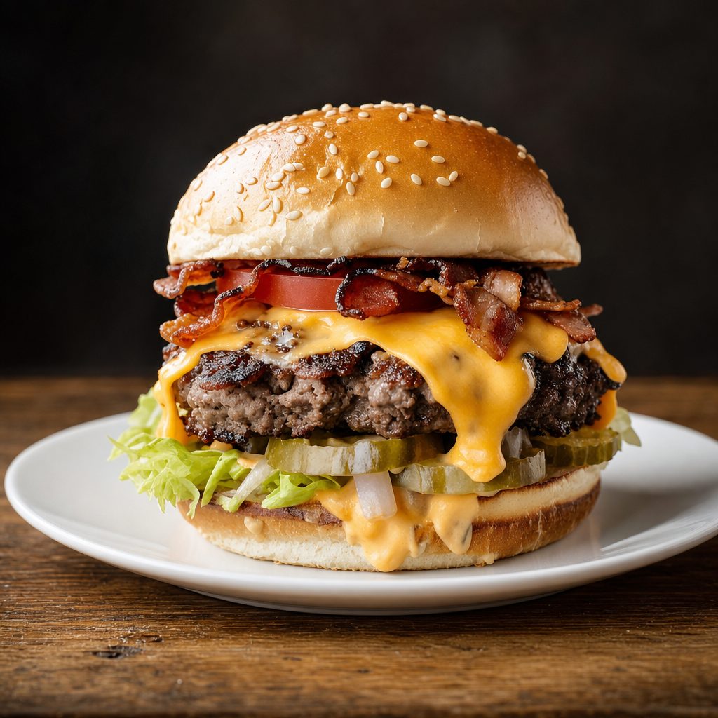 Bacon Cheeseburger.