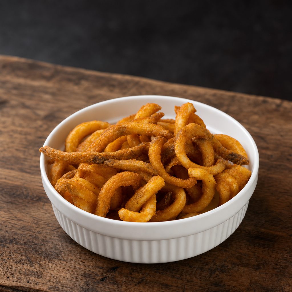 Curly Cue French Fries (Half).