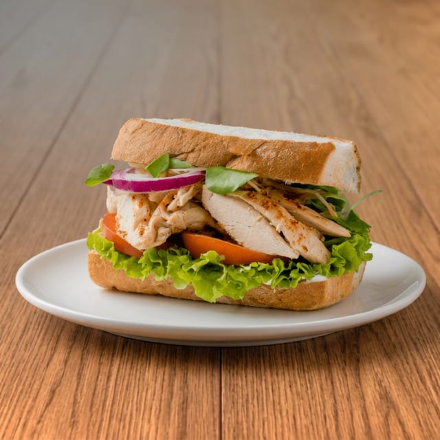 Grilled Chicken Breast Sandwich.